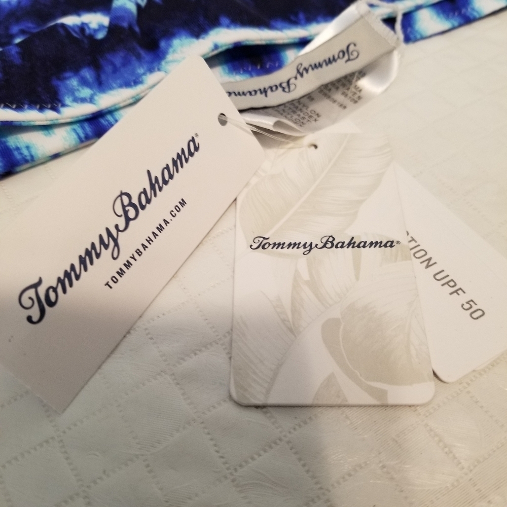 Tommy Bahama  Women Swim Bottom Reversible Navy Size XS UPF 50 NWT - Picture 4 of 8